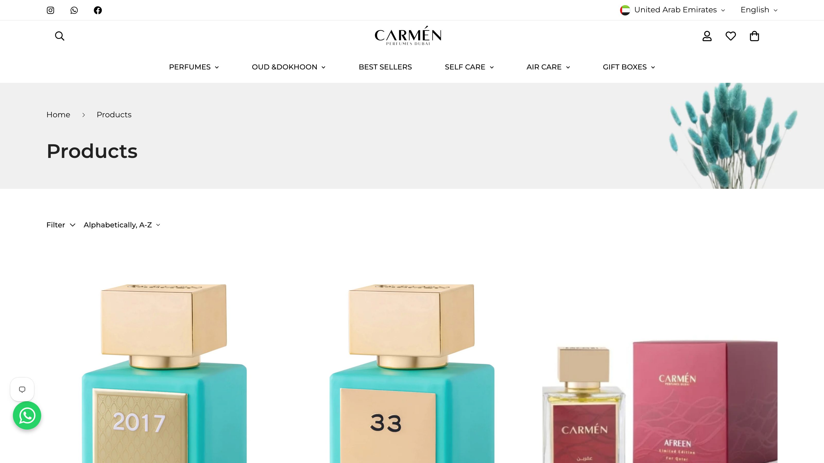 Carmen Perfumes screenshot 3