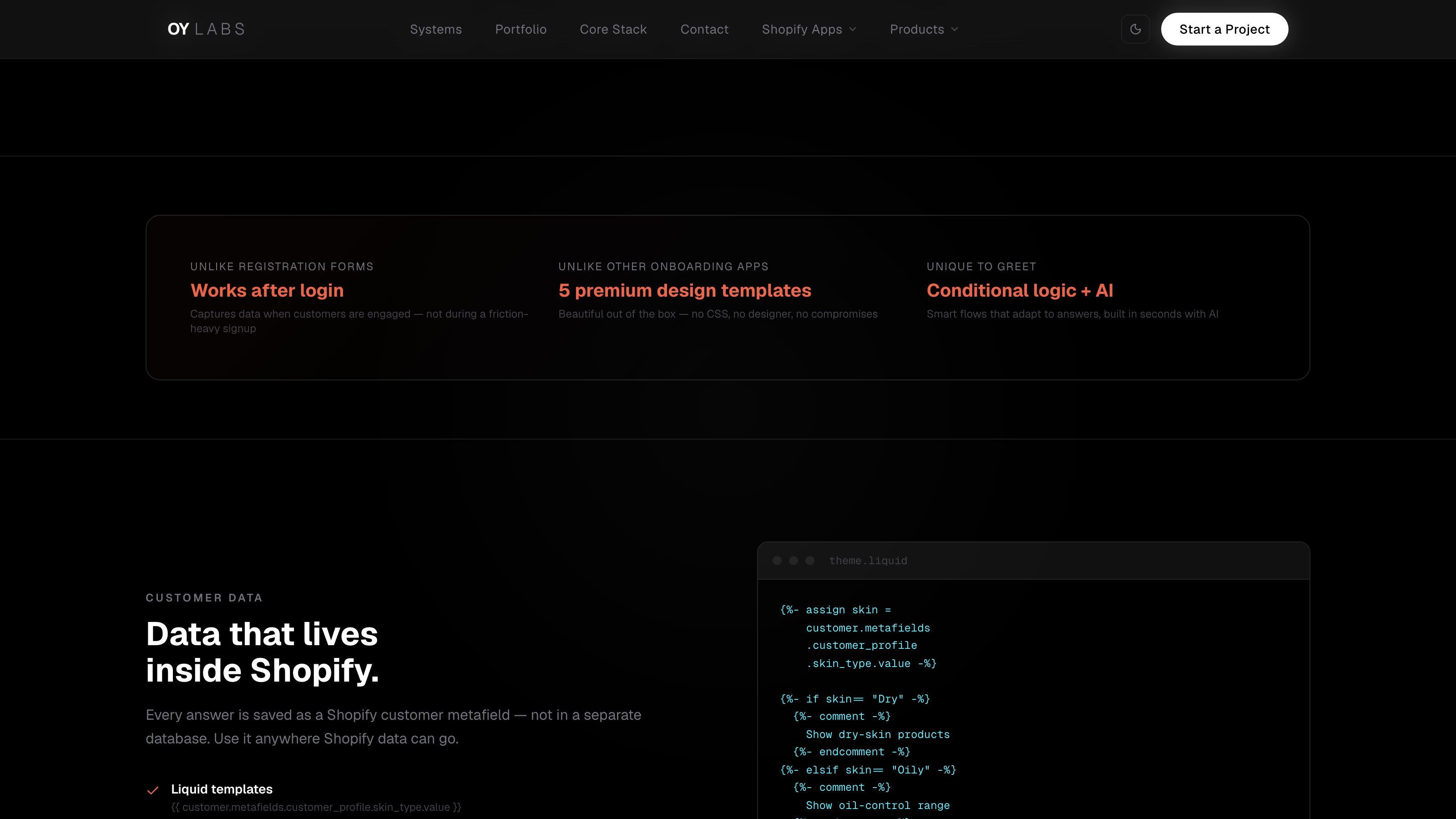 Greet — Shopify Onboarding App screenshot 3