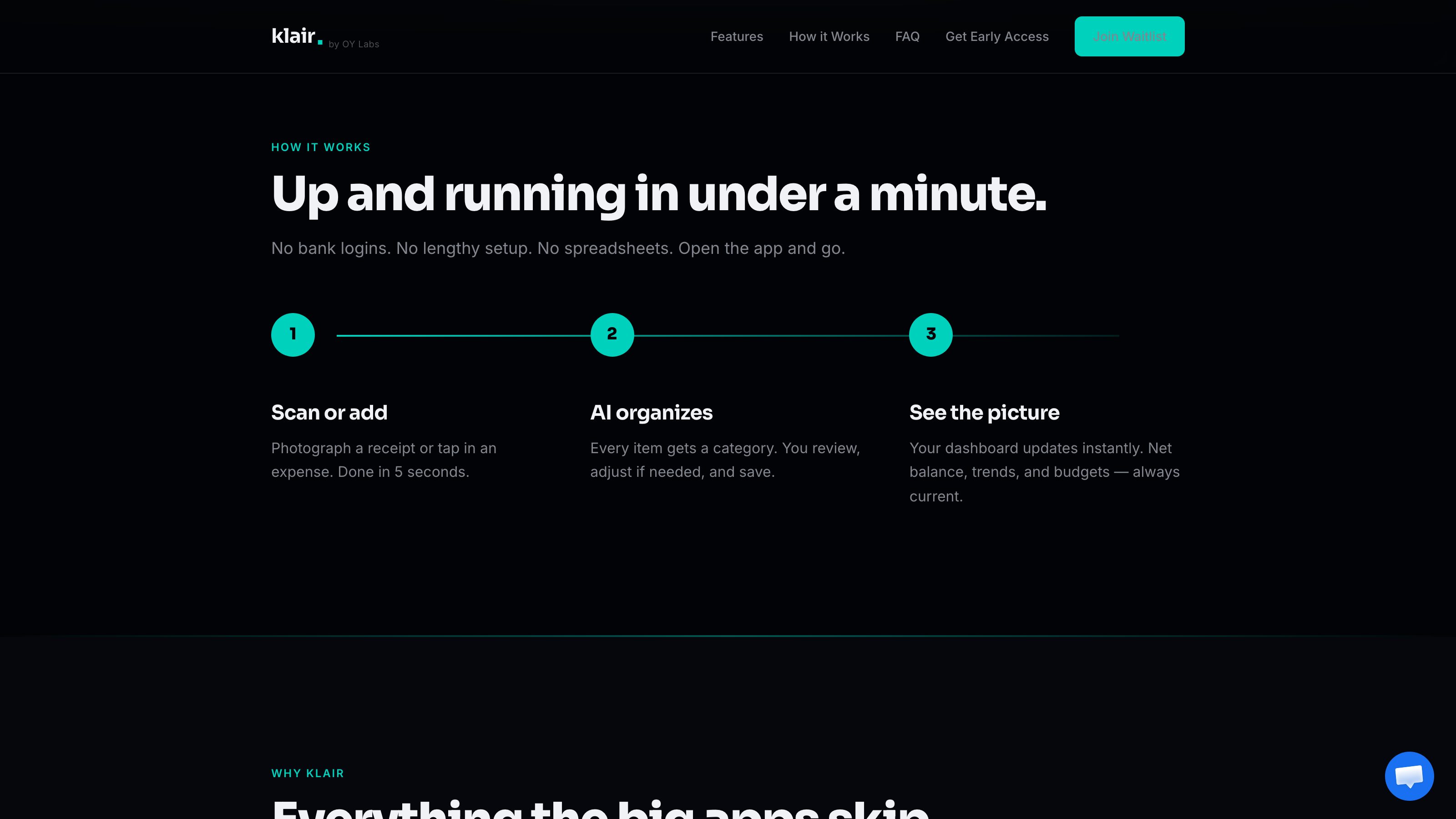 Klair — Personal Finance App screenshot 2