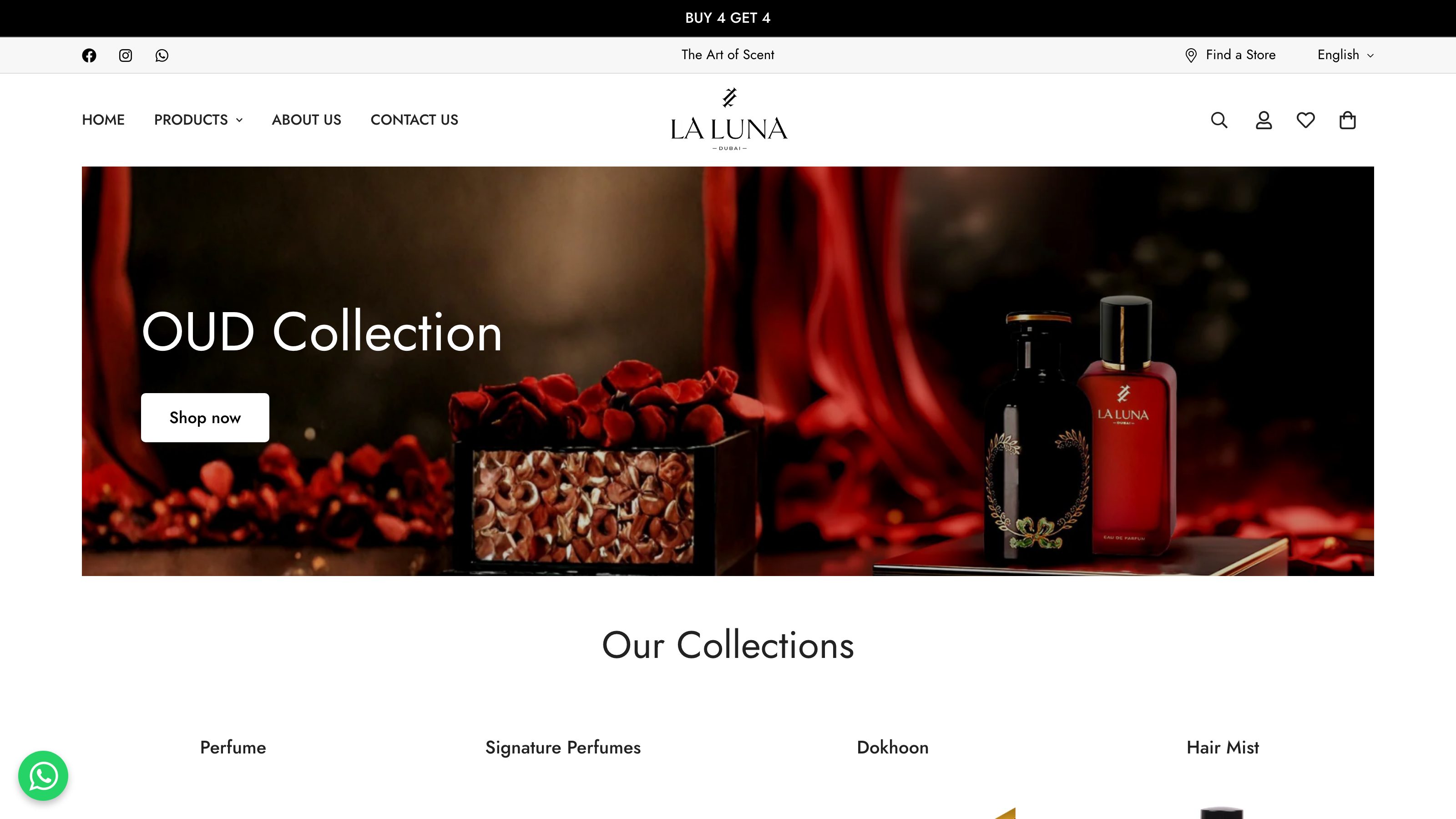 La Luna Perfumes screenshot 1