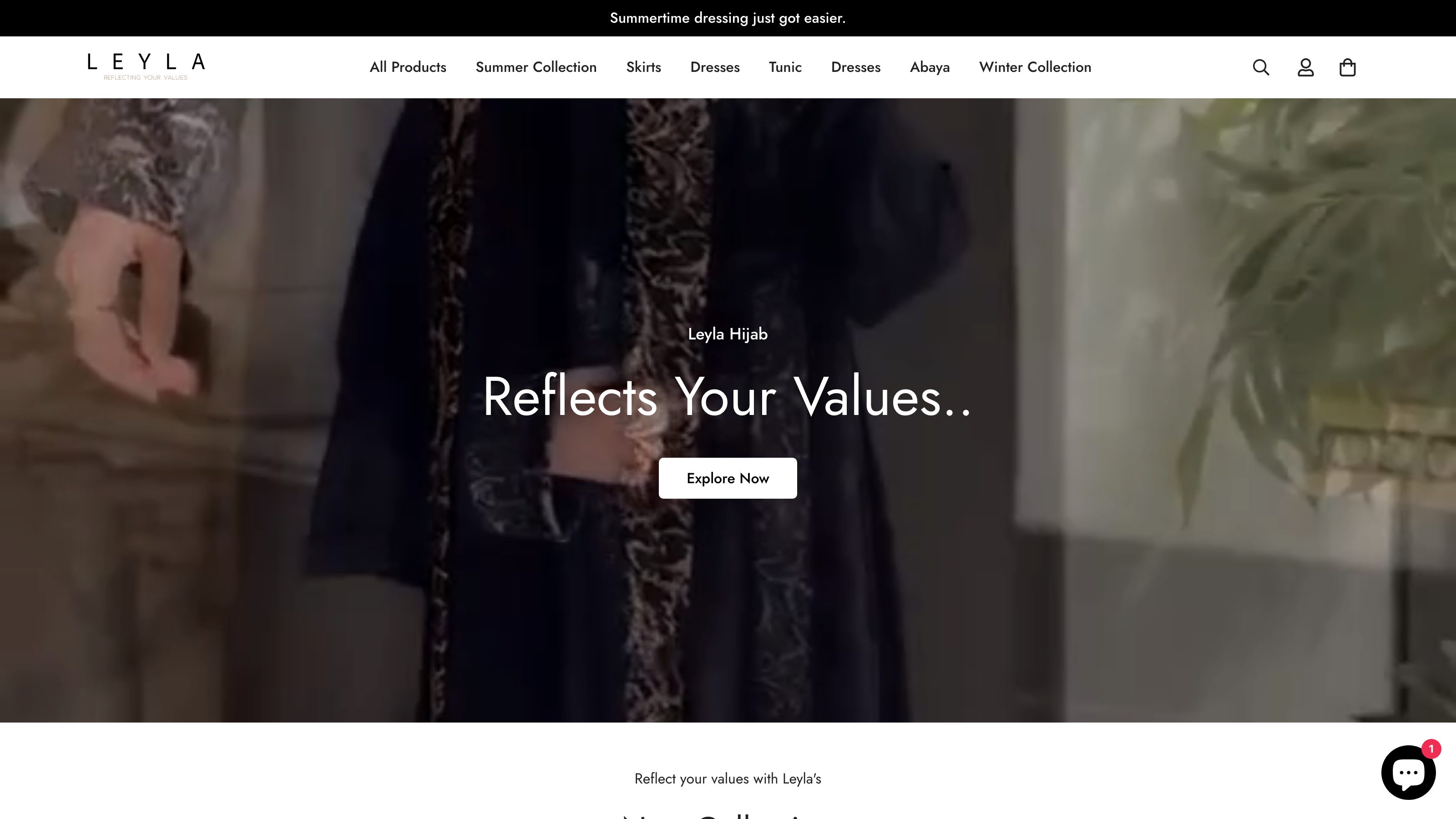 Leyla Hijab Boutique screenshot 1