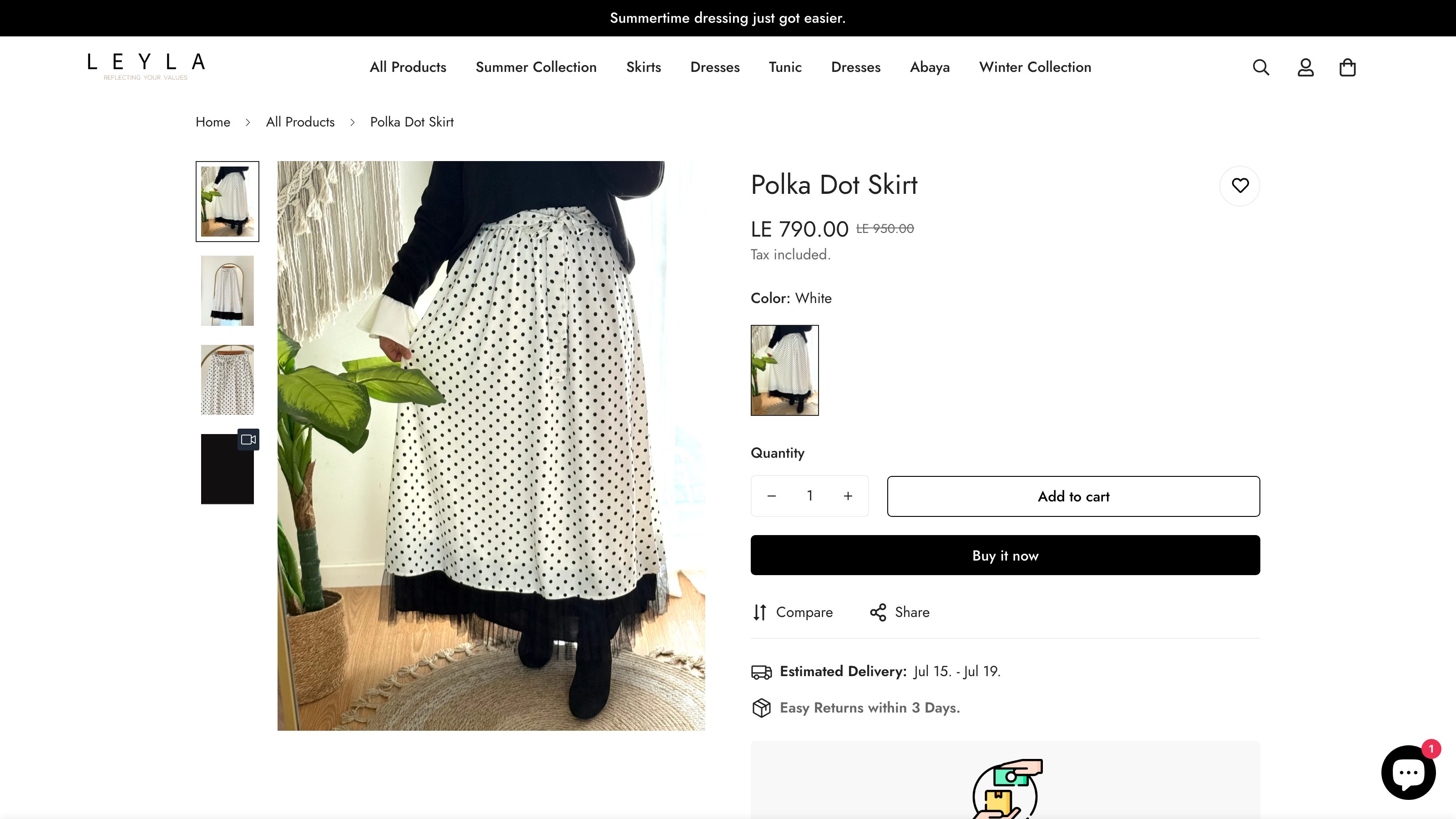 Leyla Hijab Boutique screenshot 5