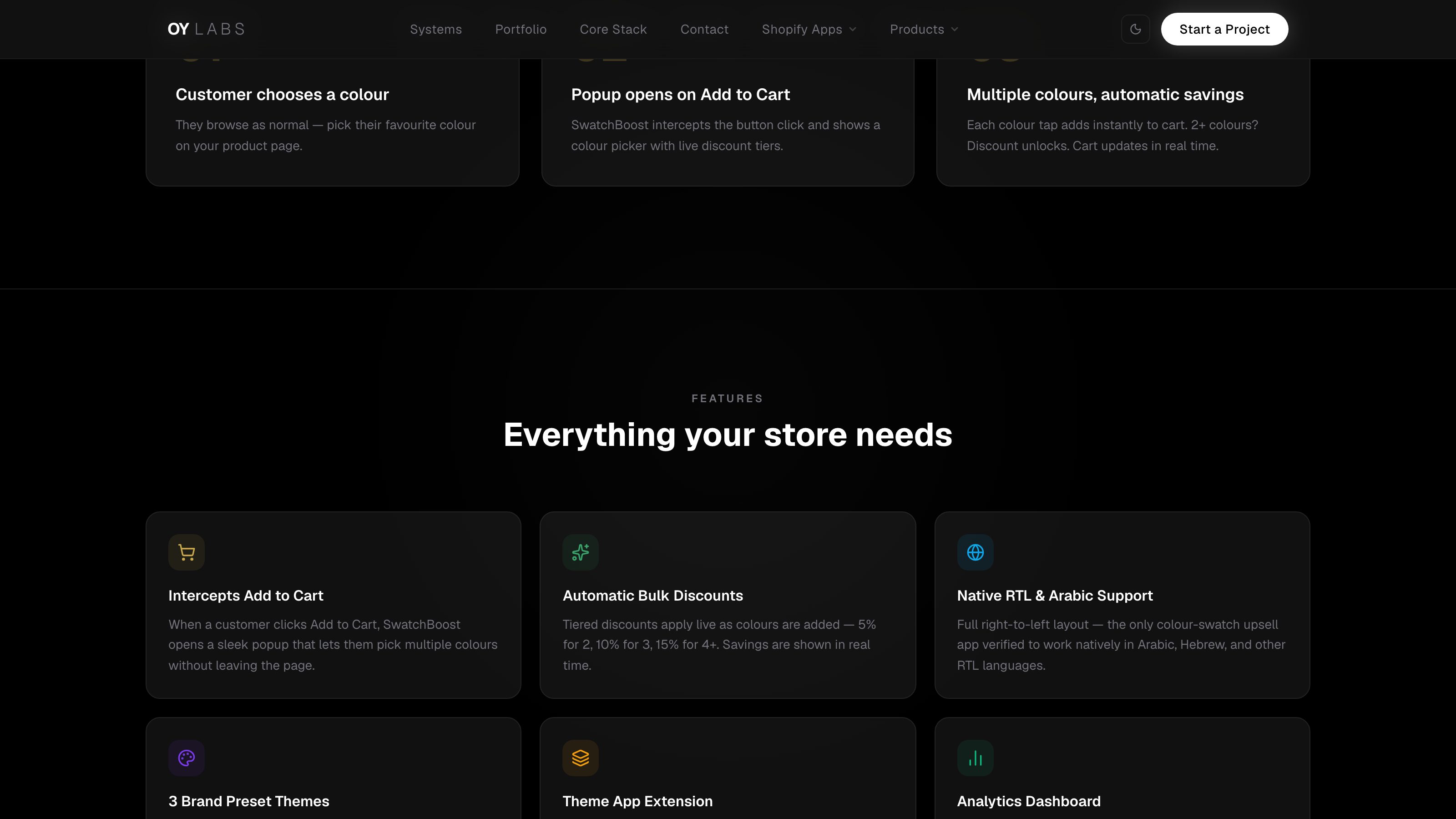 SwatchBoost — Multi-Colour Upsell App screenshot 2